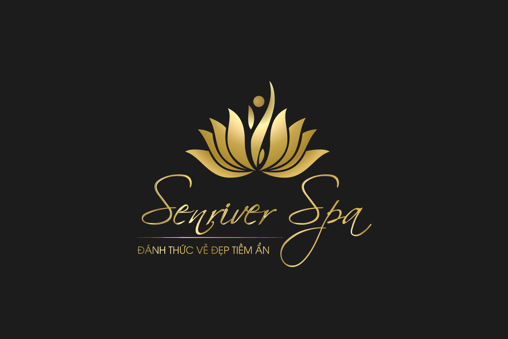 Thiết kế bộ nhận diện thương hiệu Sen River spa