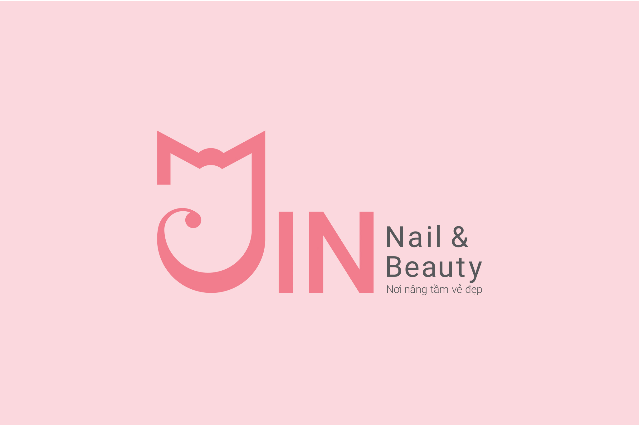 THIẾT KẾ LOGO JIN NAIL & SPA