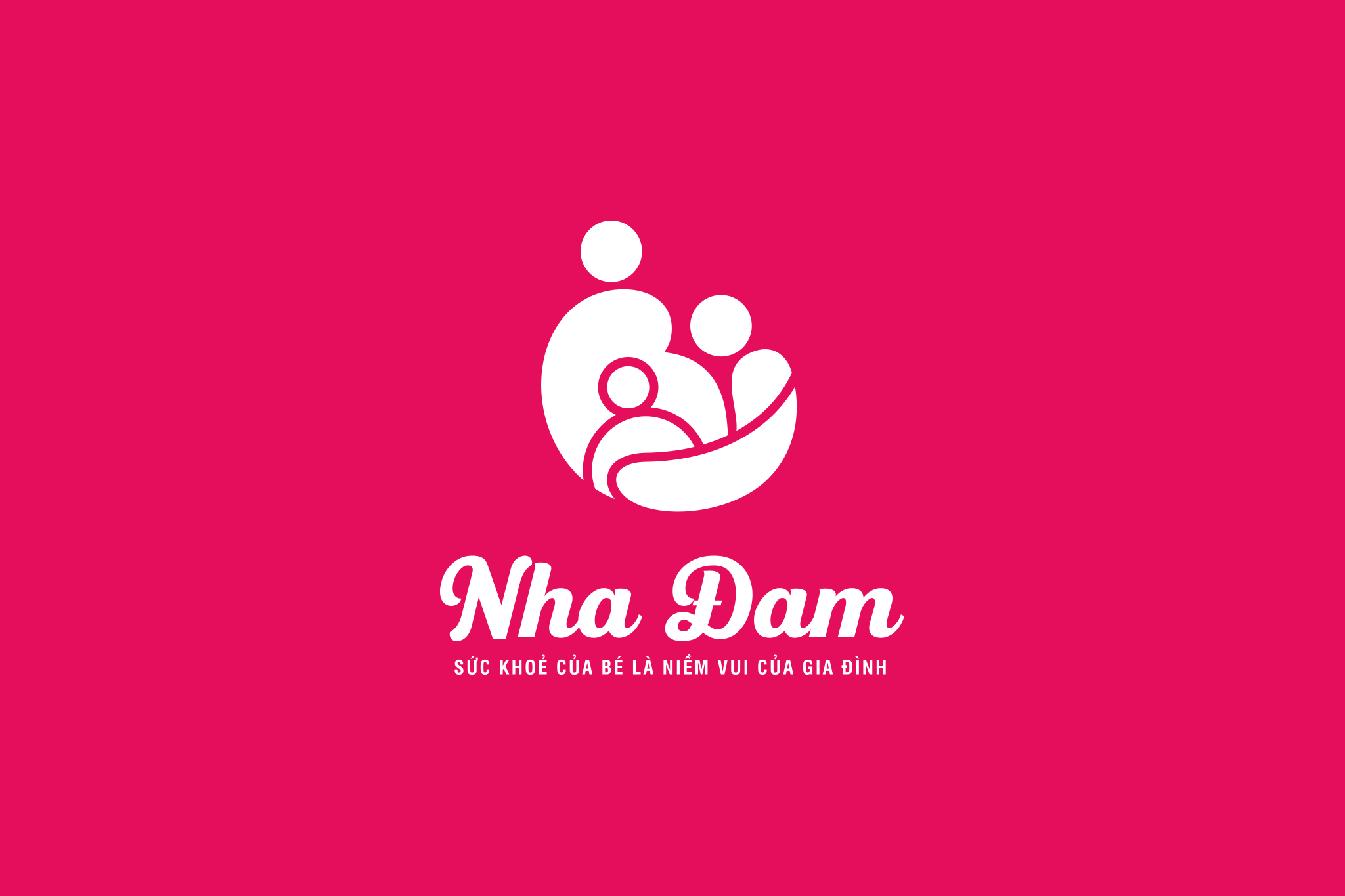 THIẾT KẾ LOGO MẸ BÉ NHA DAM