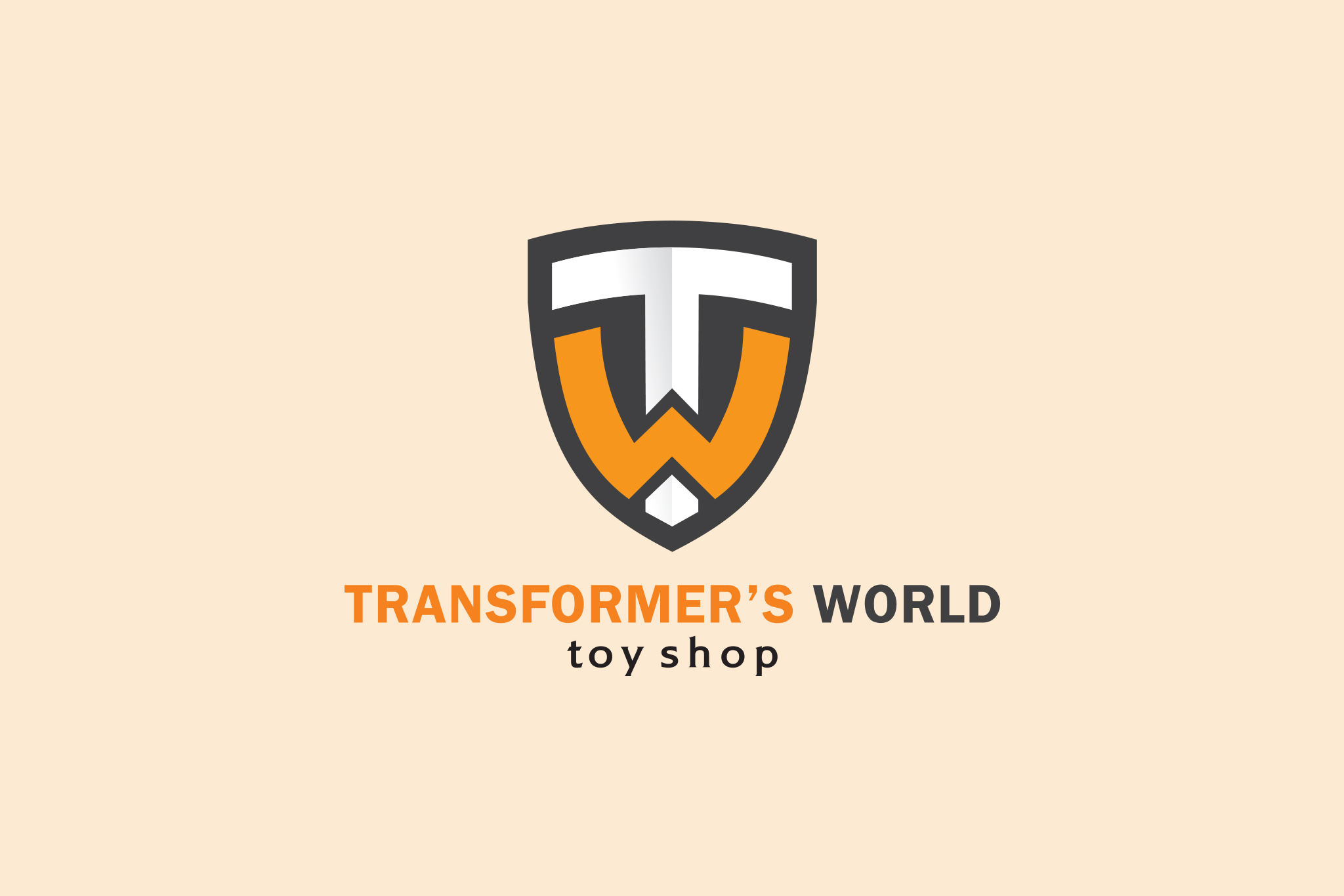 THIẾT KẾ LOGO TRANSFORMER’S WORLD - TOY STORE