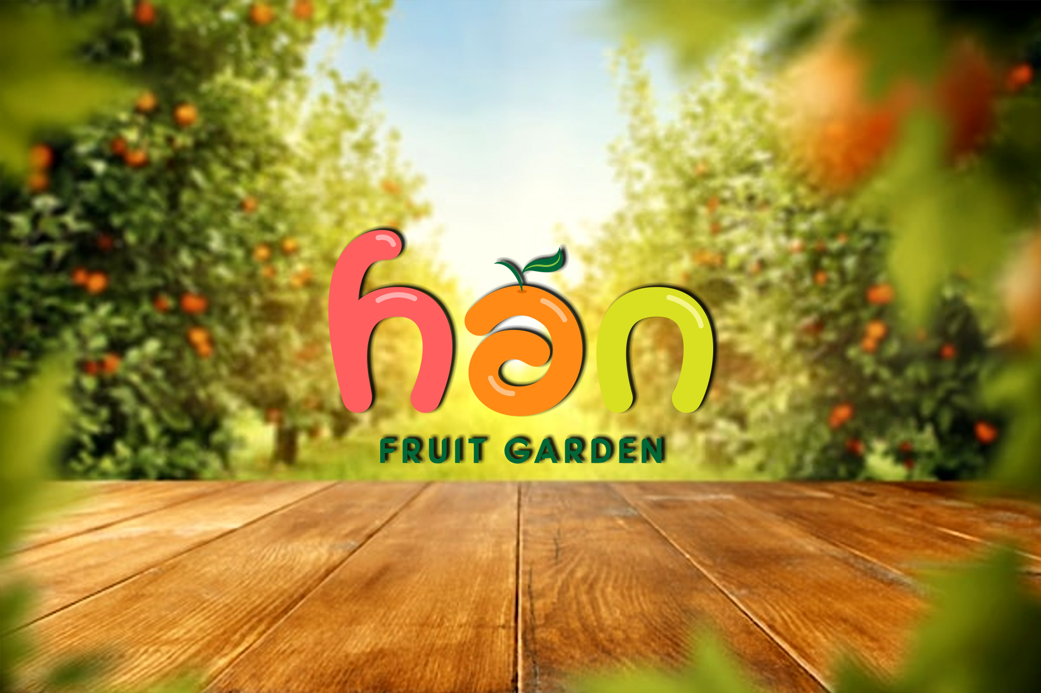 THIẾT KẾ NHẬN DIỆN HAN FRUIT GARDEN