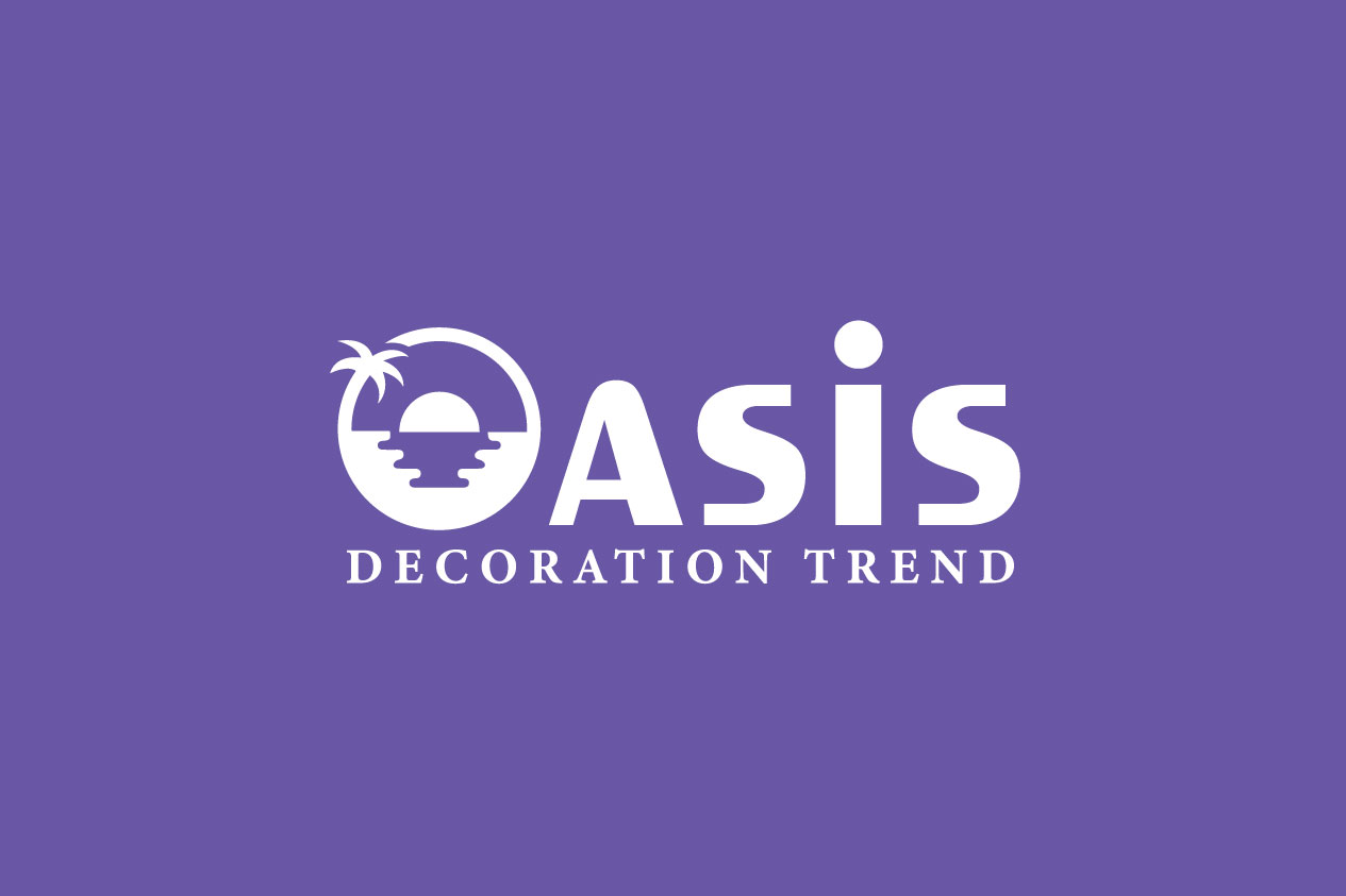 THIẾT KẾ LOGO TRANG TRÍ NỘI THẤT OASIS