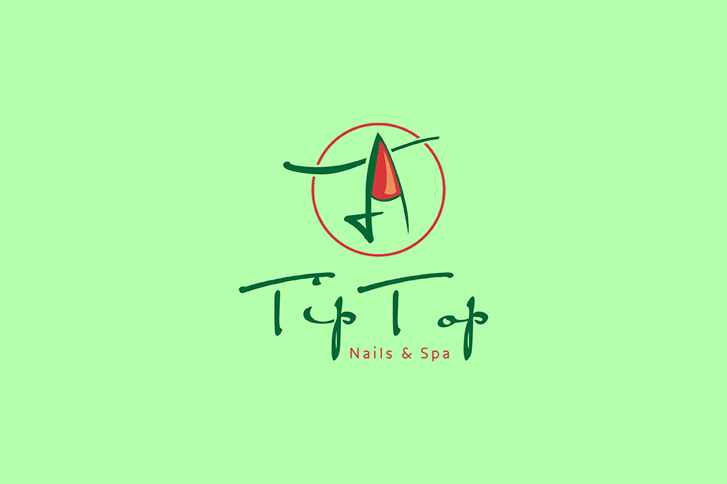 THIẾT KẾ LOGO NAIL & SPA TIP TOP