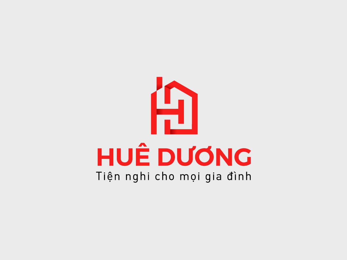 THIẾT KẾ LOGO CHO SIÊU THỊ GIA DỤNG HUỆ DƯƠNG