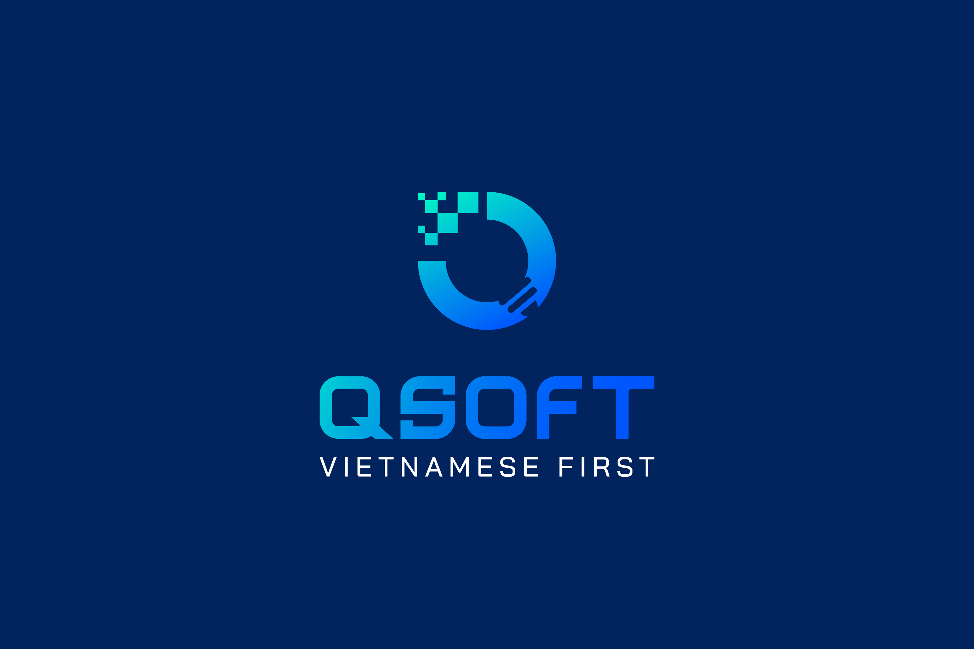 THIẾT KẾ LOGO CÔNG NGHỆ THÔNG TIN QSOFT