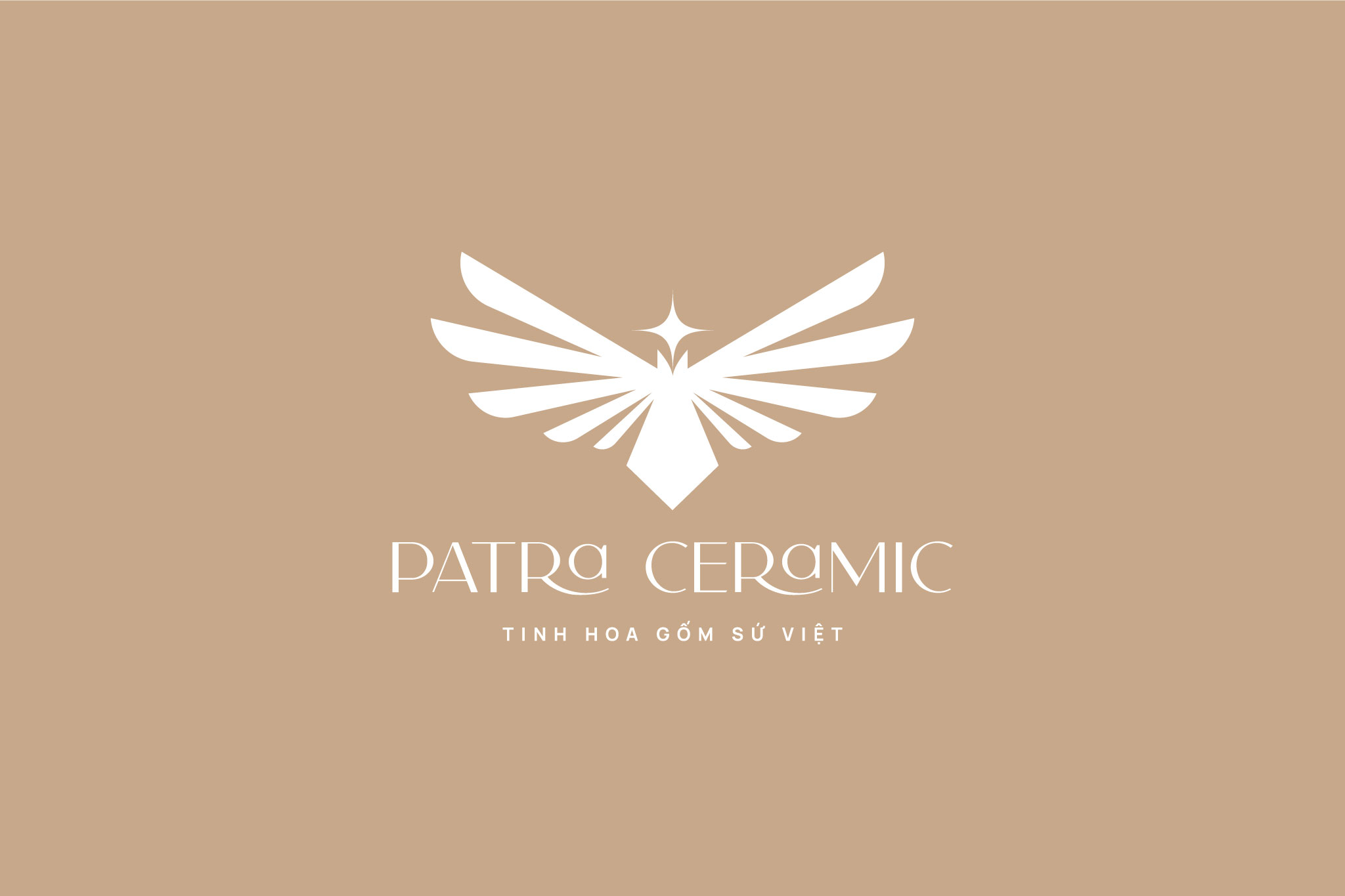 Thiết kế logo cửa hàng gốm Patra Ceramic