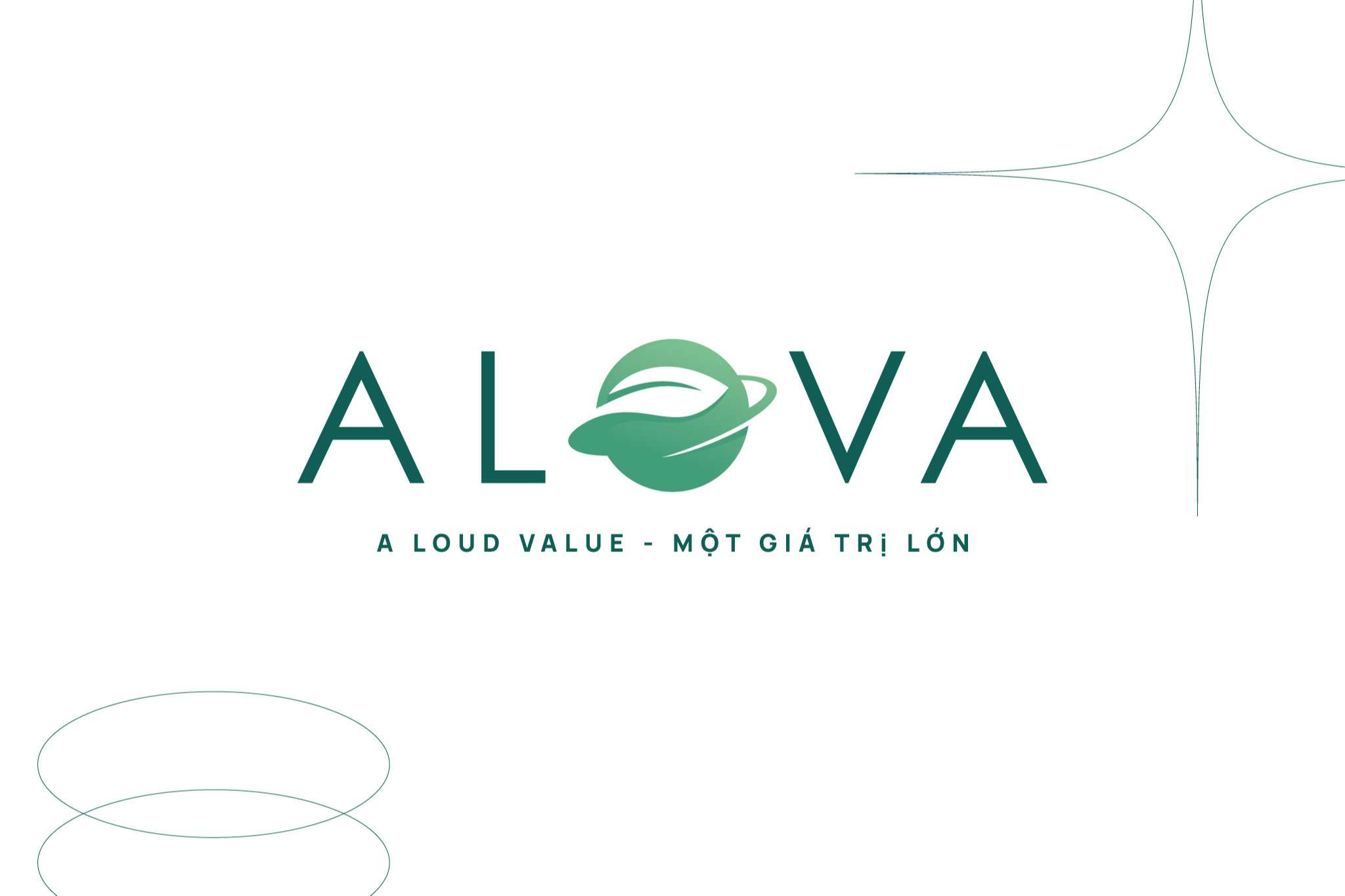 THIẾT KẾ LOGO MĨ PHẨM ALOVA