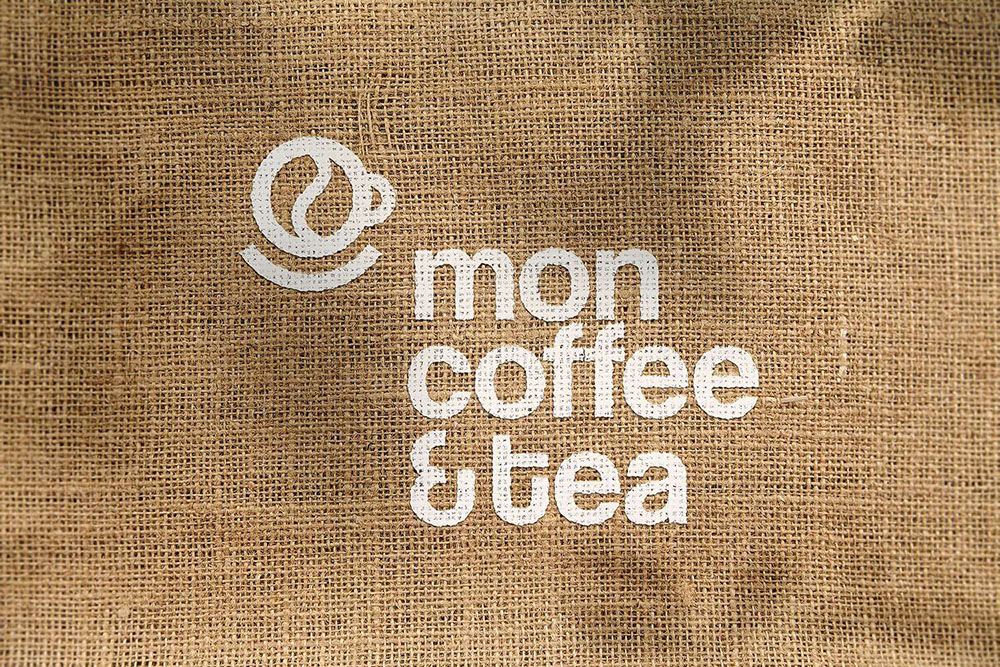 Thiết kế logo, bộ nhận diện thương hiệu quán cafe Mon Coffee&Tea