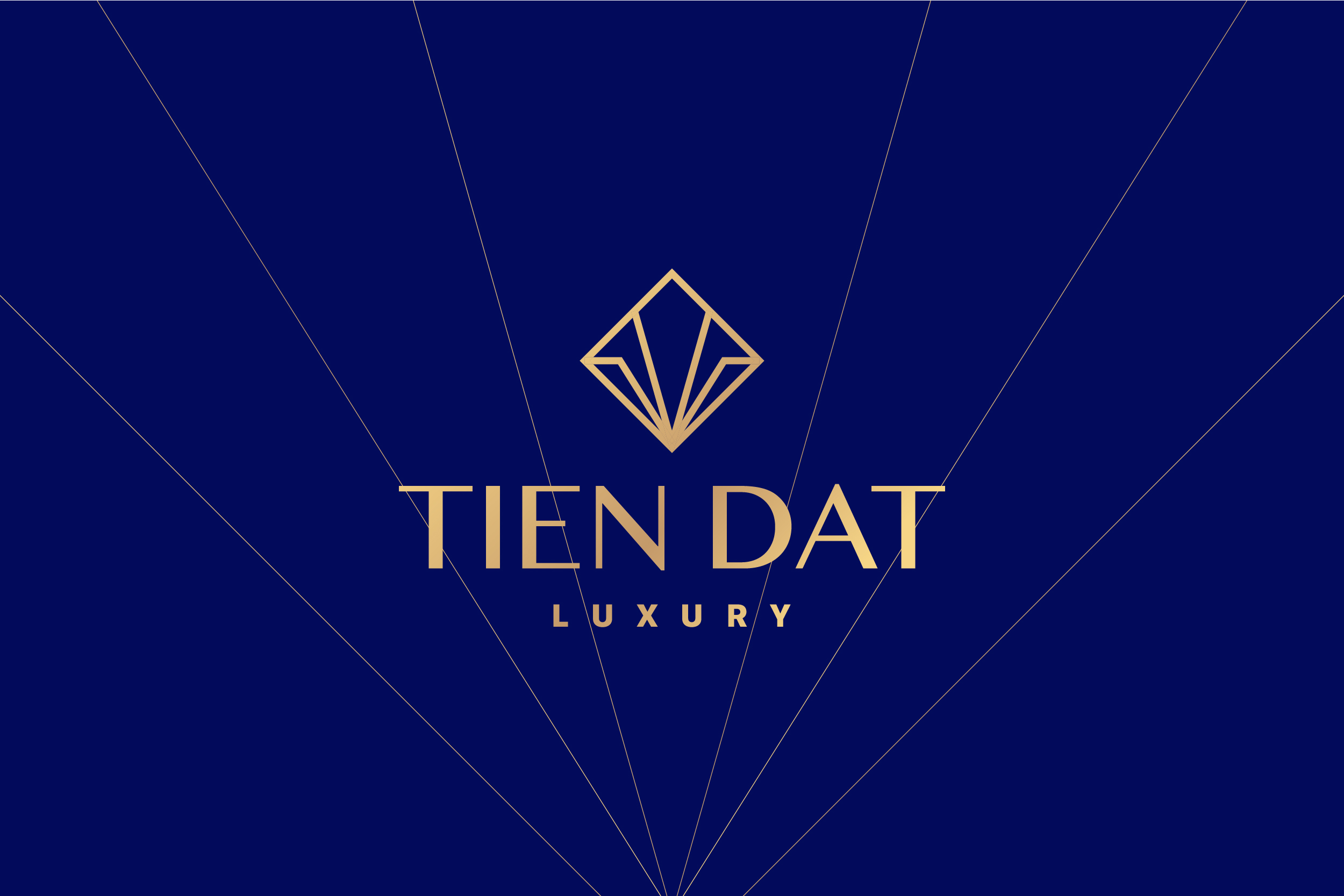 THIẾT KẾ LOGO NỘI THẤT TIEN DAT LUXURY