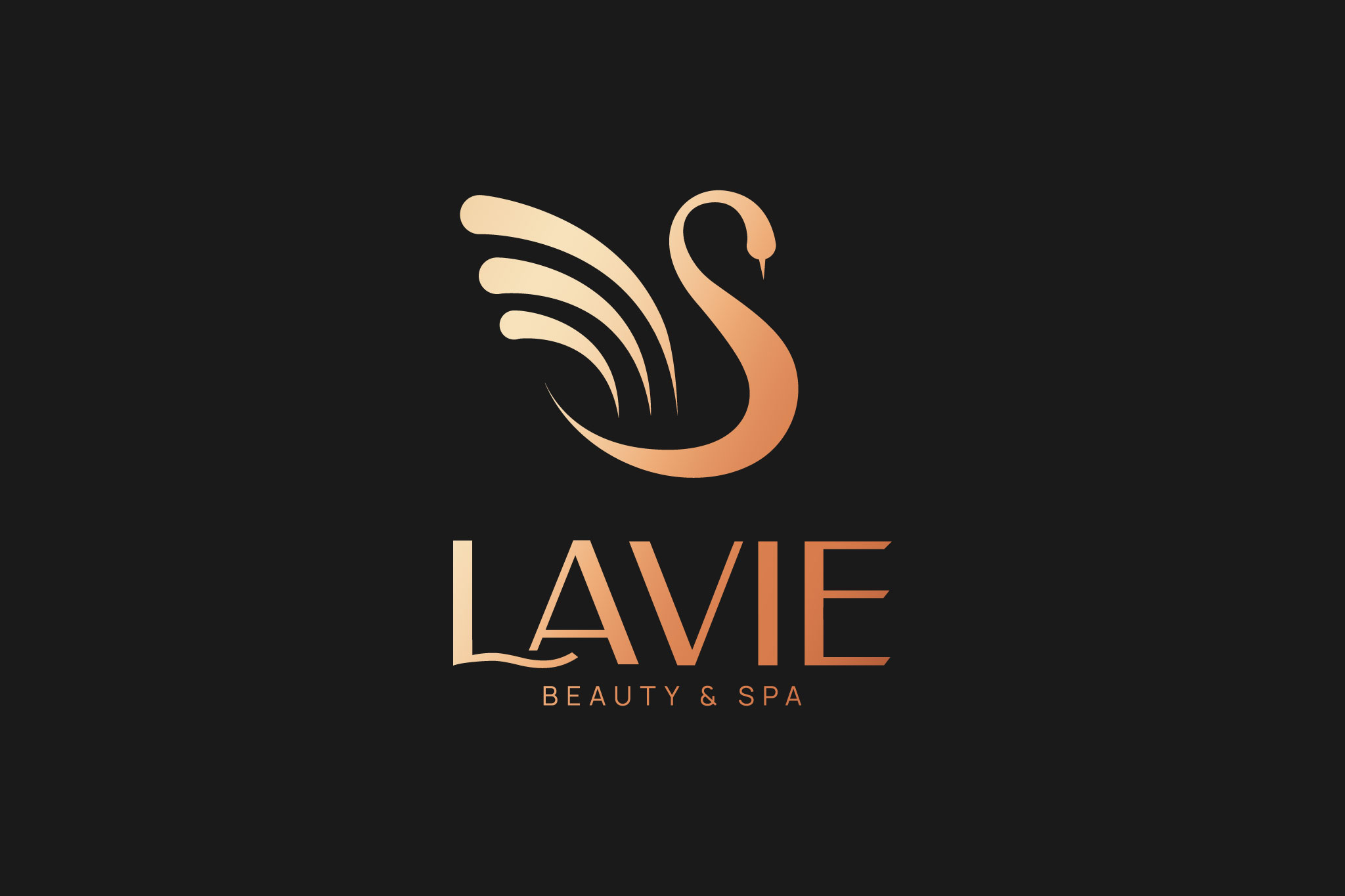 THIẾT KẾ LOGO BEAUTY & SPA LAVIE