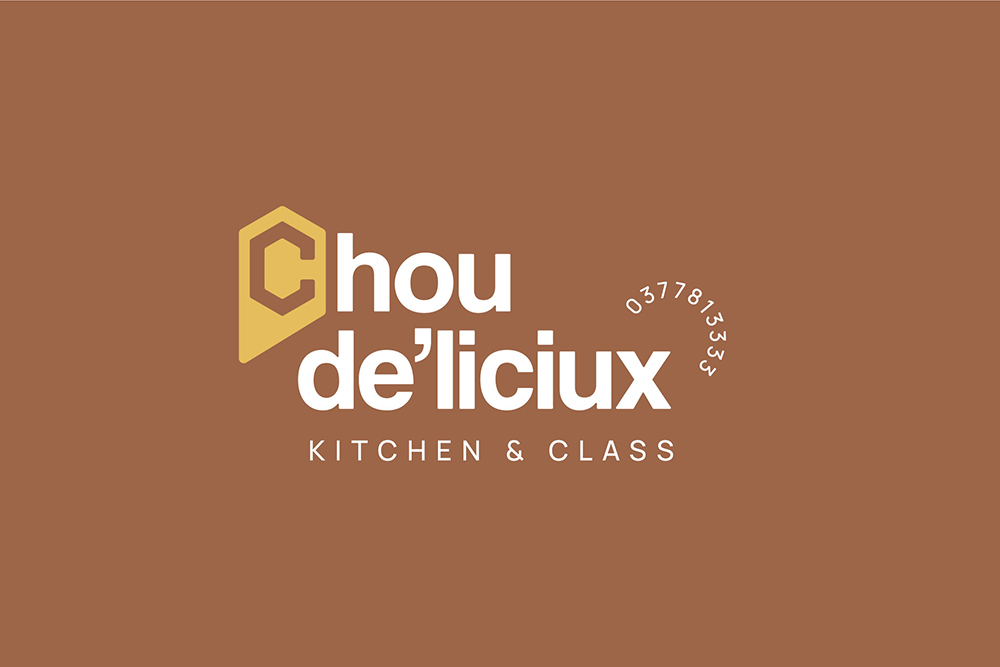 THIẾT KẾ LOGO NHÀ HÀNG CHOU KITCHEN