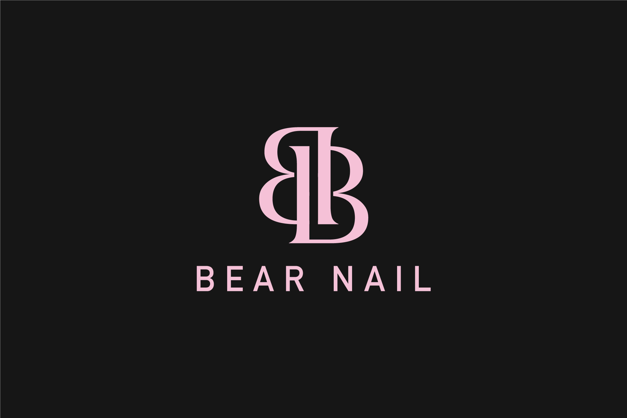 THIẾT KẾ LOGO NAIL SPA BEAR NAIL