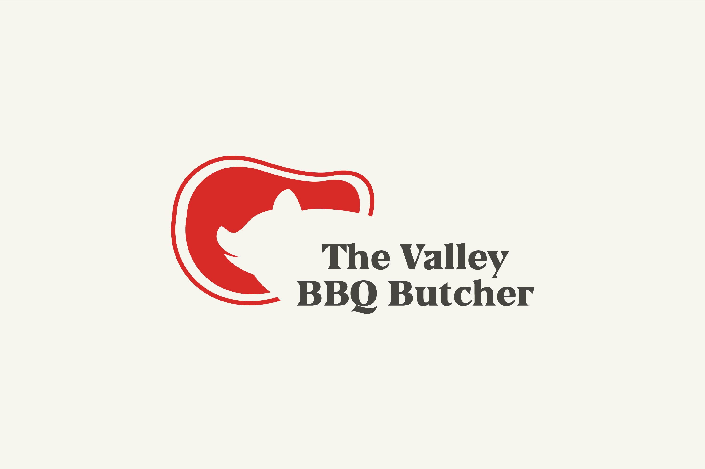 THIẾT KẾ LOGO THỰC PHẨM THE VALLEY BUTCHER