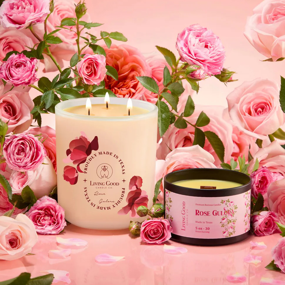 THIẾT KẾ BAO BÌ NẾN THƠM VALENTINE LIVING GOOD CANDLE 