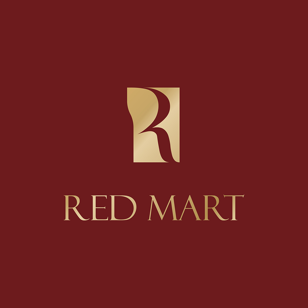 THIẾT KẾ NHẬN DIỆN THƯƠNG HIỆU PHÂN PHỐI RƯỢU VANG RED MART