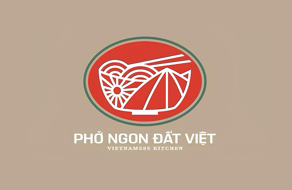 THIẾT KẾ LOGO NHÀ HÀNG PHỞ NGON ĐẤT VIỆT