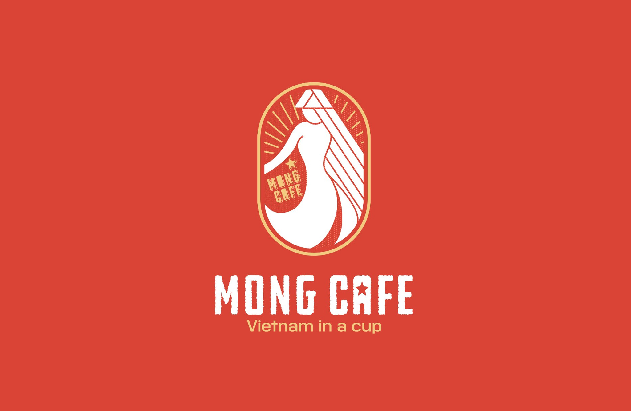 THIẾT KẾ BỘ NHẬN DIỆN MONG CAFE