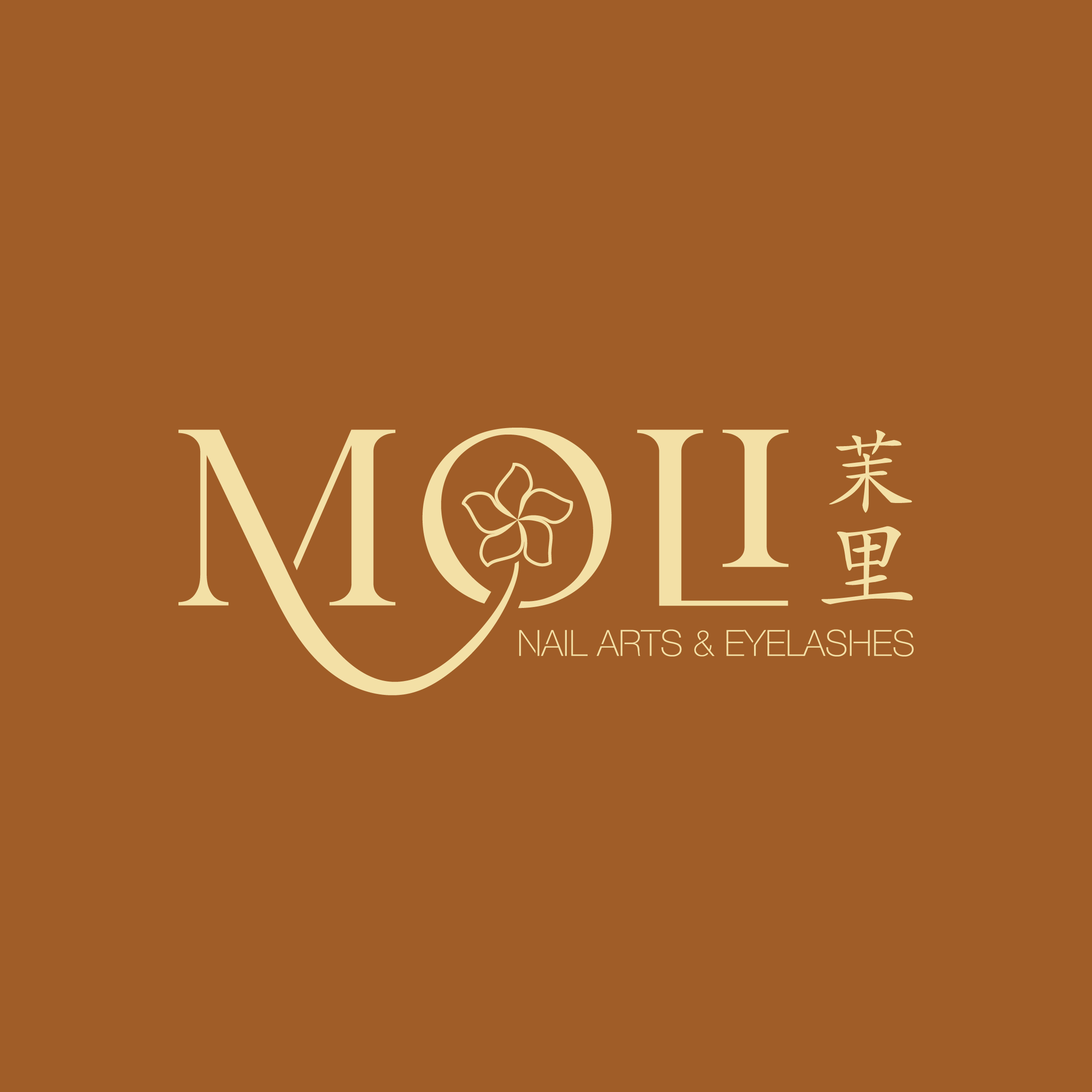 THIẾT KẾ NHẬN DIỆN THƯƠNG HIỆU MOLI NAILS ARTS & EYELASHES
