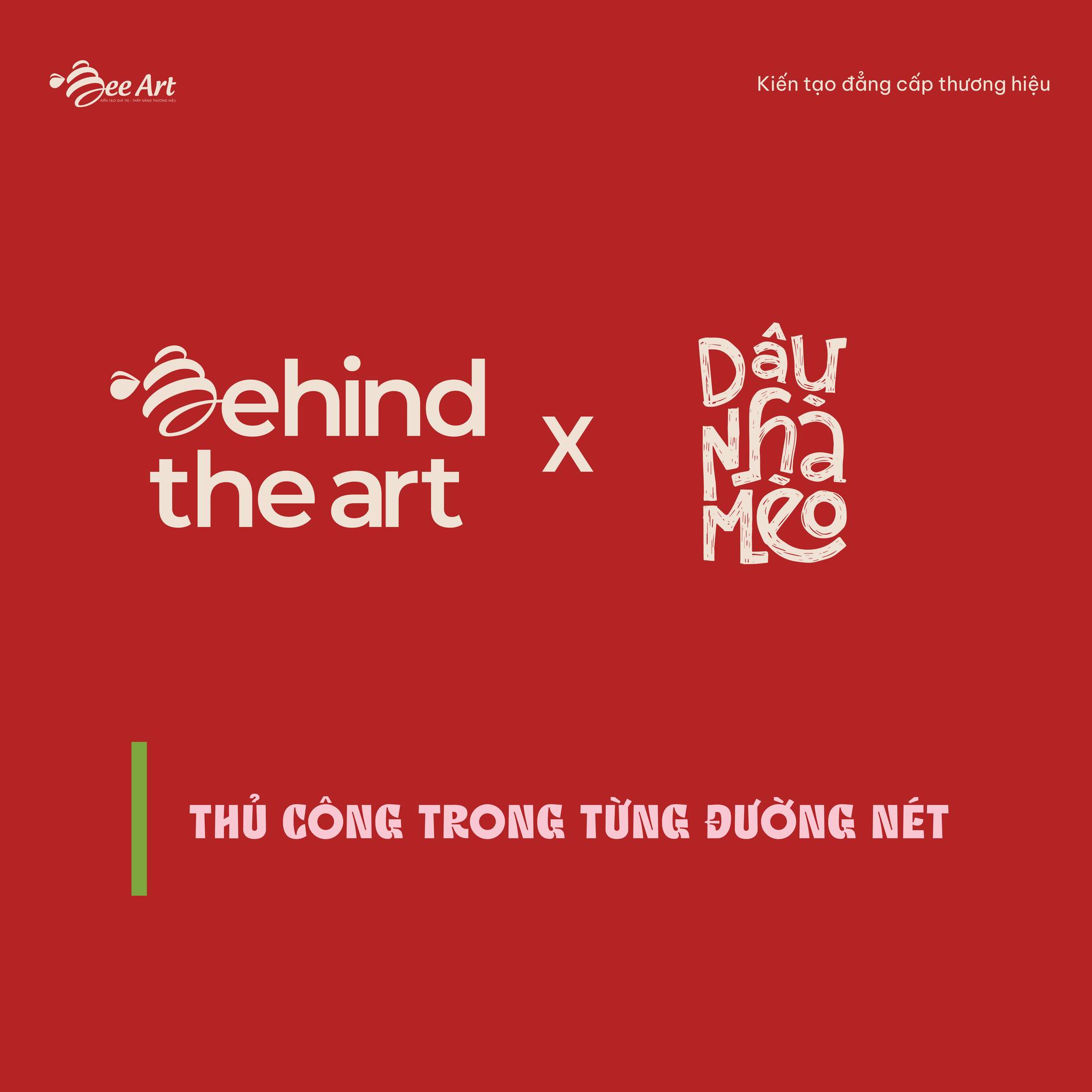 Thiết kế logo dự án Dâu Nhà Mèo 