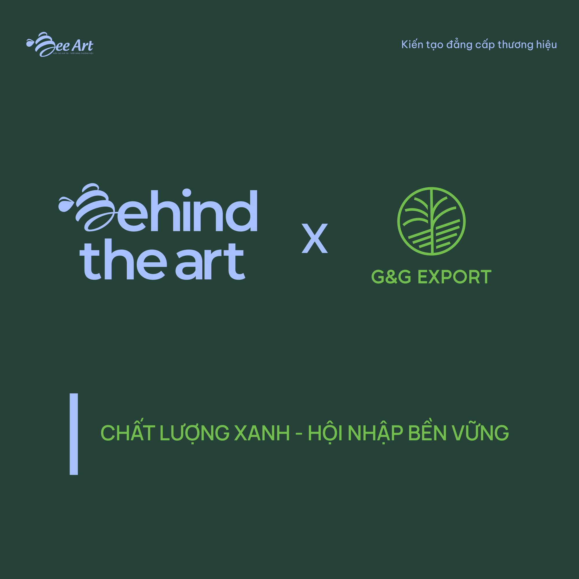 Thiết kế logo dự án G&G EXPORT