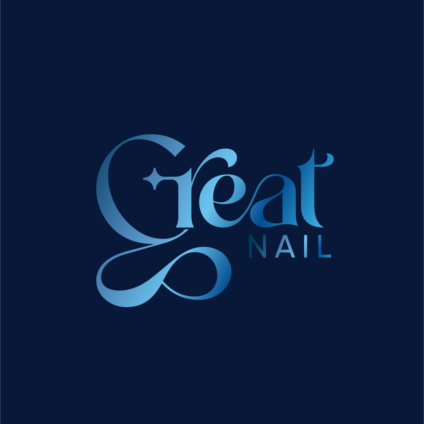 Thiết kế logo dự án Great Nail