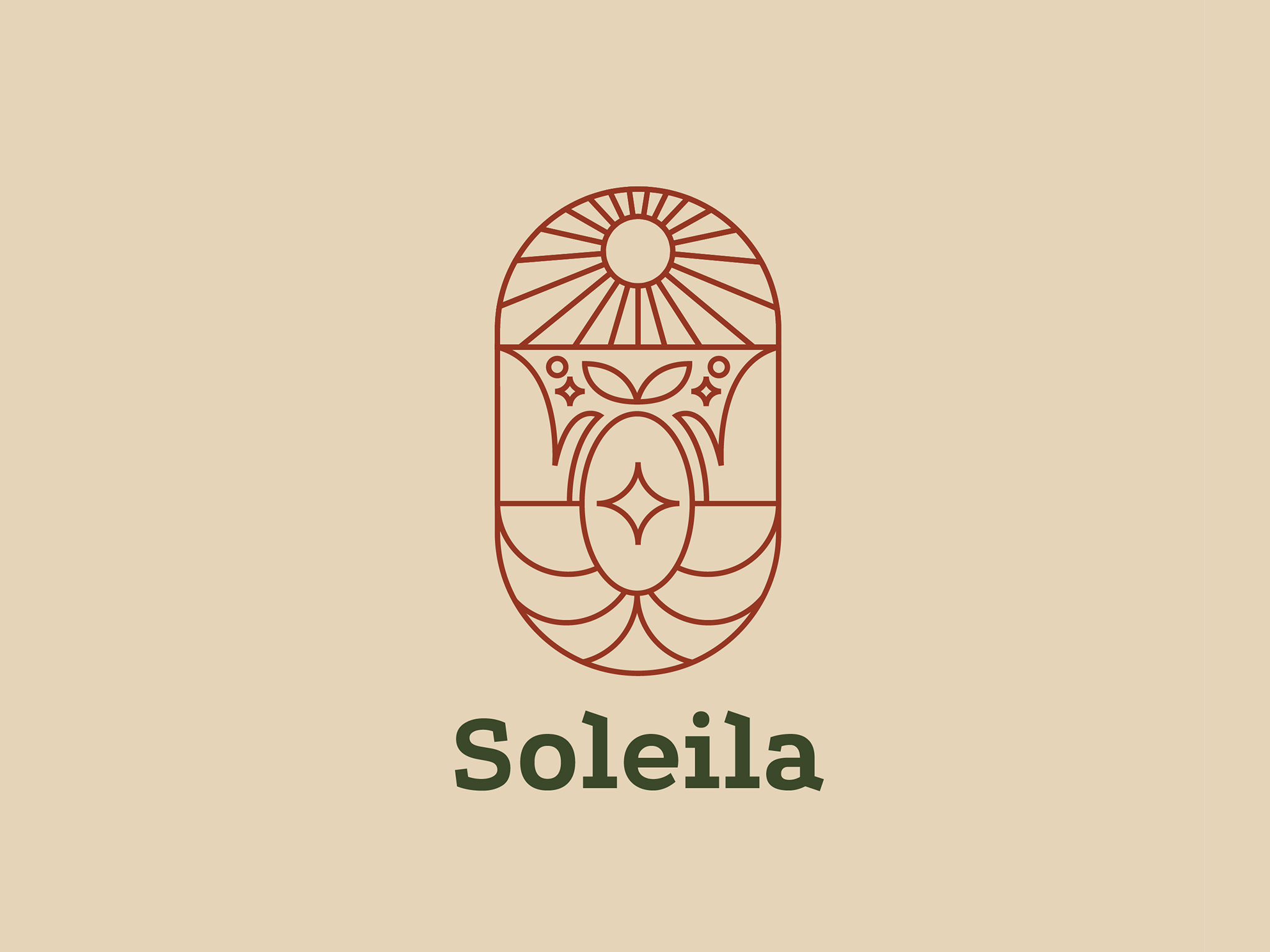 Thiết kế logo thương hiệu F&B Soleila