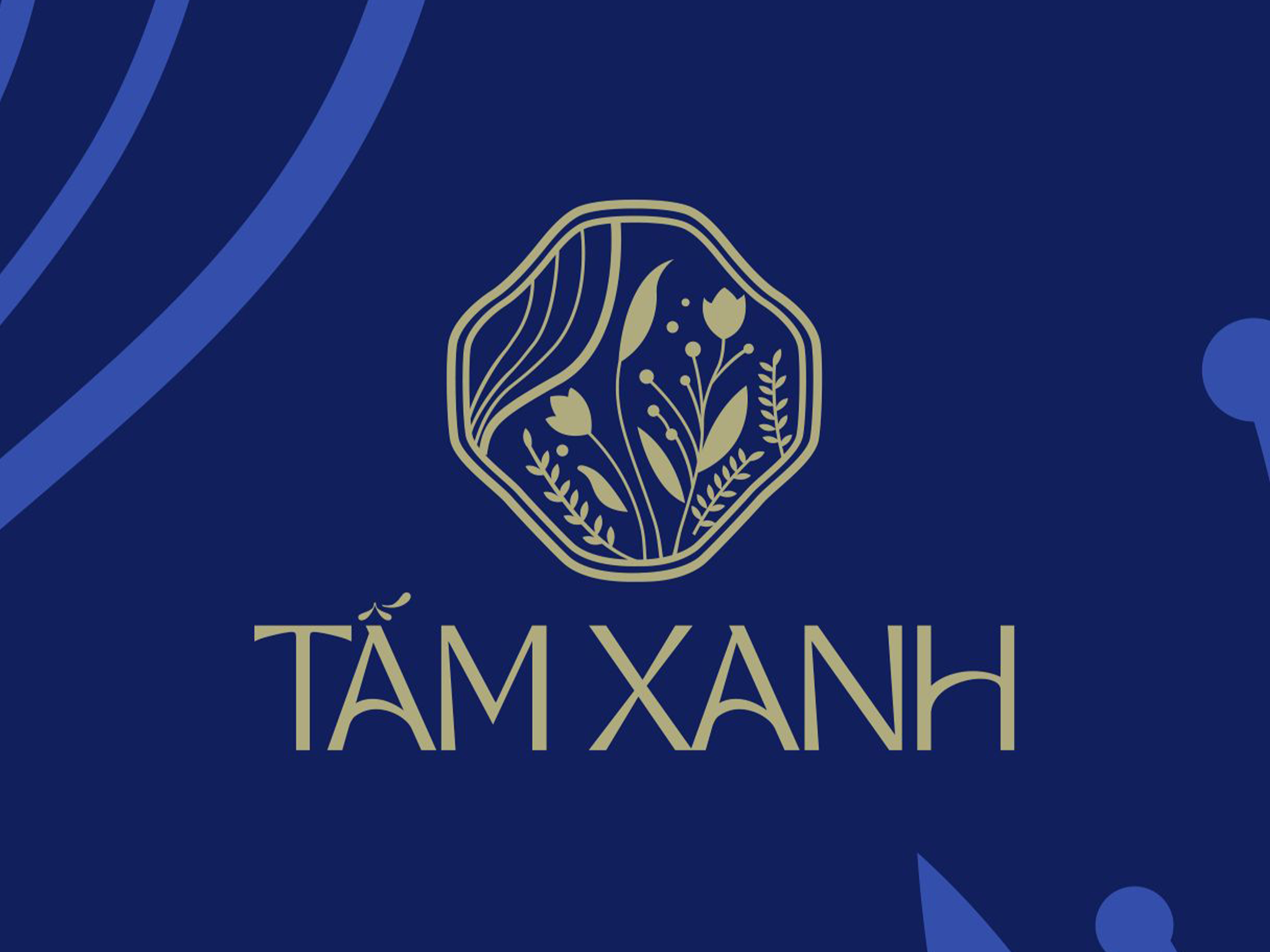 Thiết kế logo thương hiệu mỹ phẩm Tấm Xanh