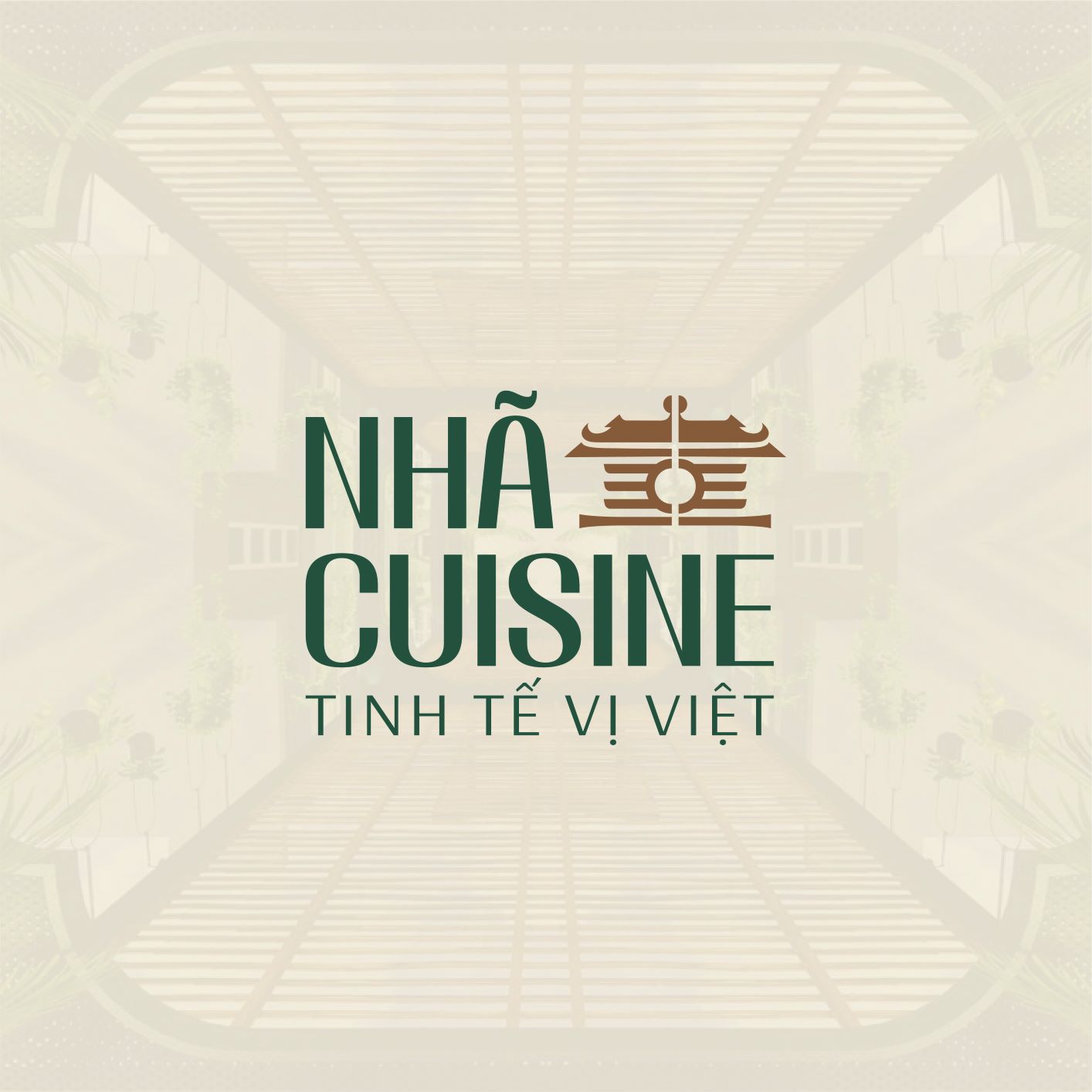 THIẾT KẾ LOGO NHÀ HÀNG NHÃ CUISINE