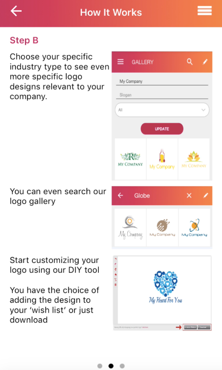 App thiết kế logo miễn phí