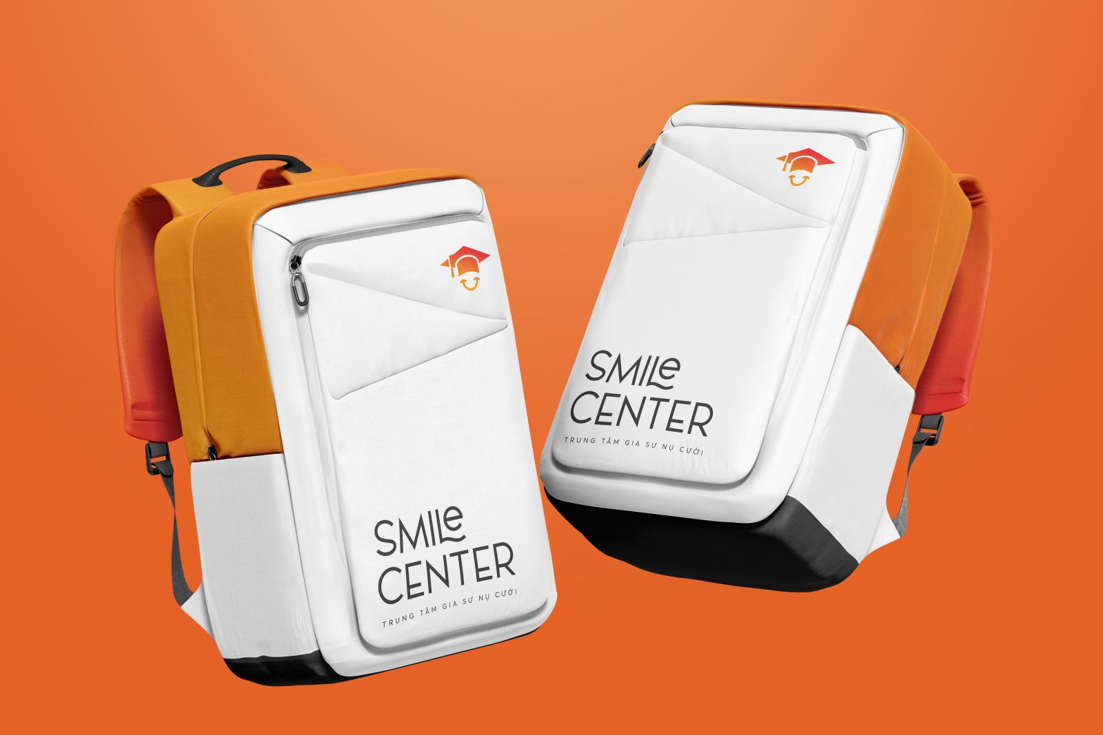 THIẾT KẾ LOGO TRUNG TÂM TIẾNG ANH SMILE CENTER
