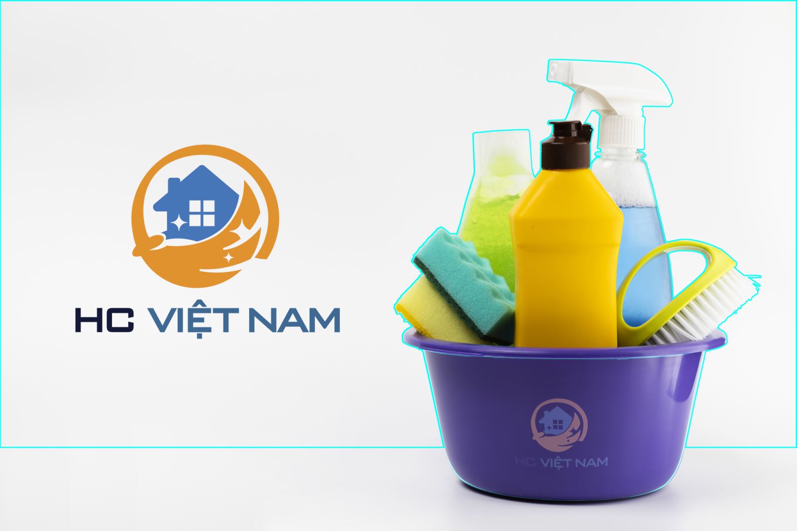 Thiết kế logo Thương hiệu chuyên về lĩnh vực vệ sinh công nghiệp