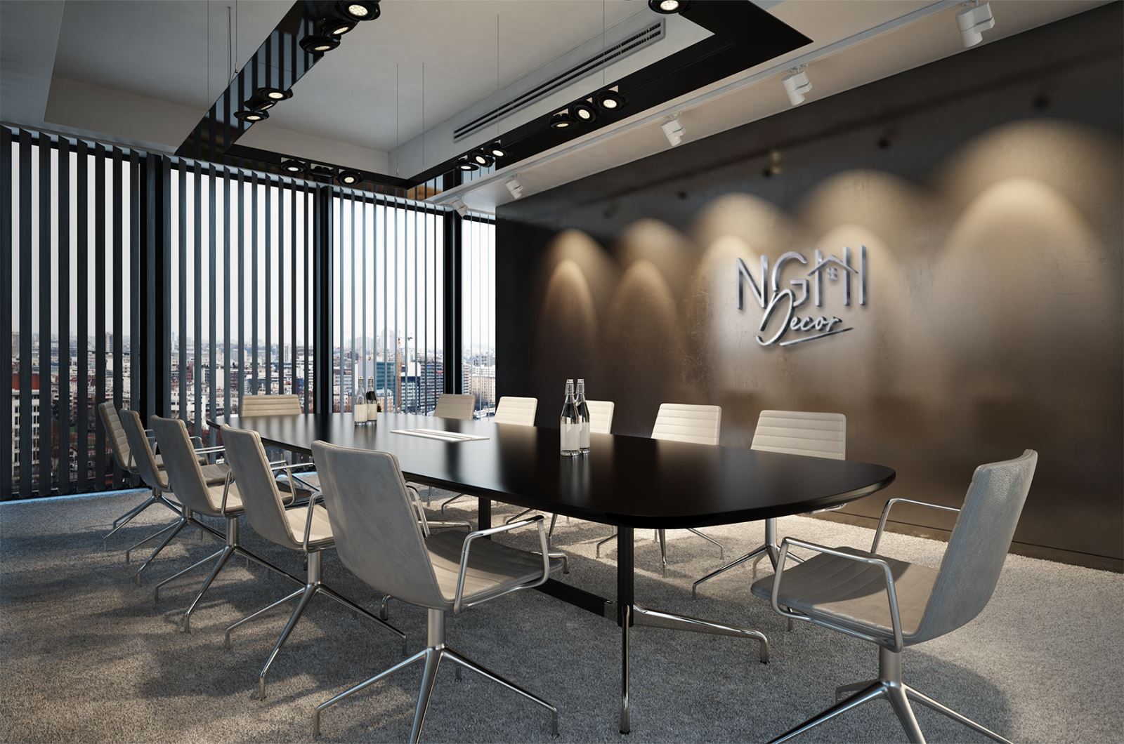 THIẾT KẾ LOGO NGHI DECOR