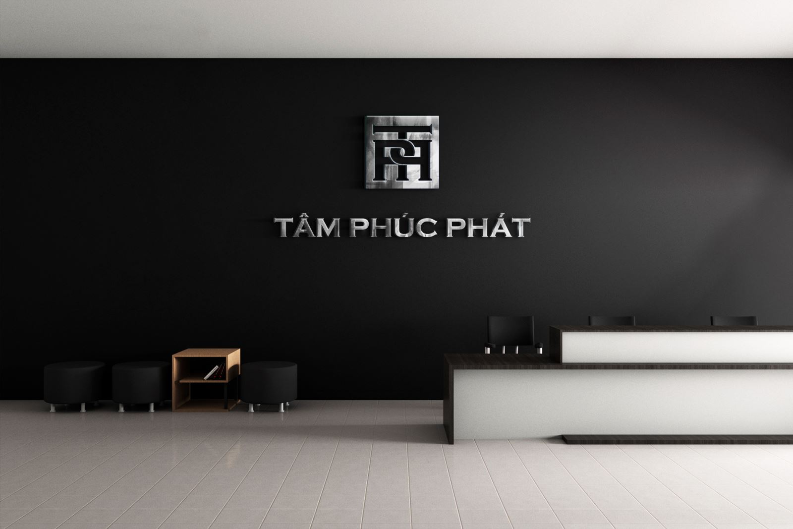 THIẾT KẾ LOGO CÔNG TY ĐIỆN TỬ TÂM PHÚC PHÁT