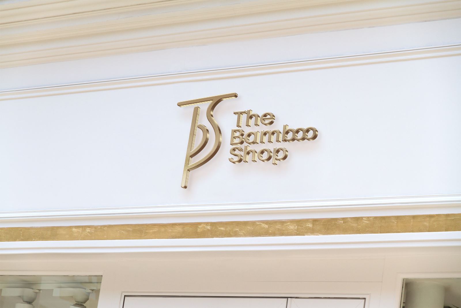 Thiết kế logo kính mát The Bamboo Shop