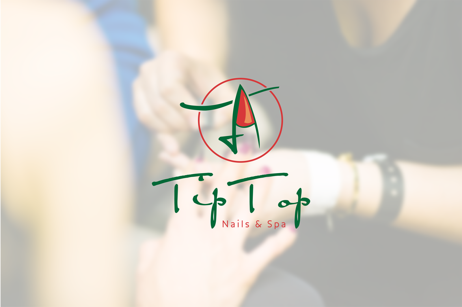 THIẾT KẾ LOGO NAIL & SPA TIP TOP