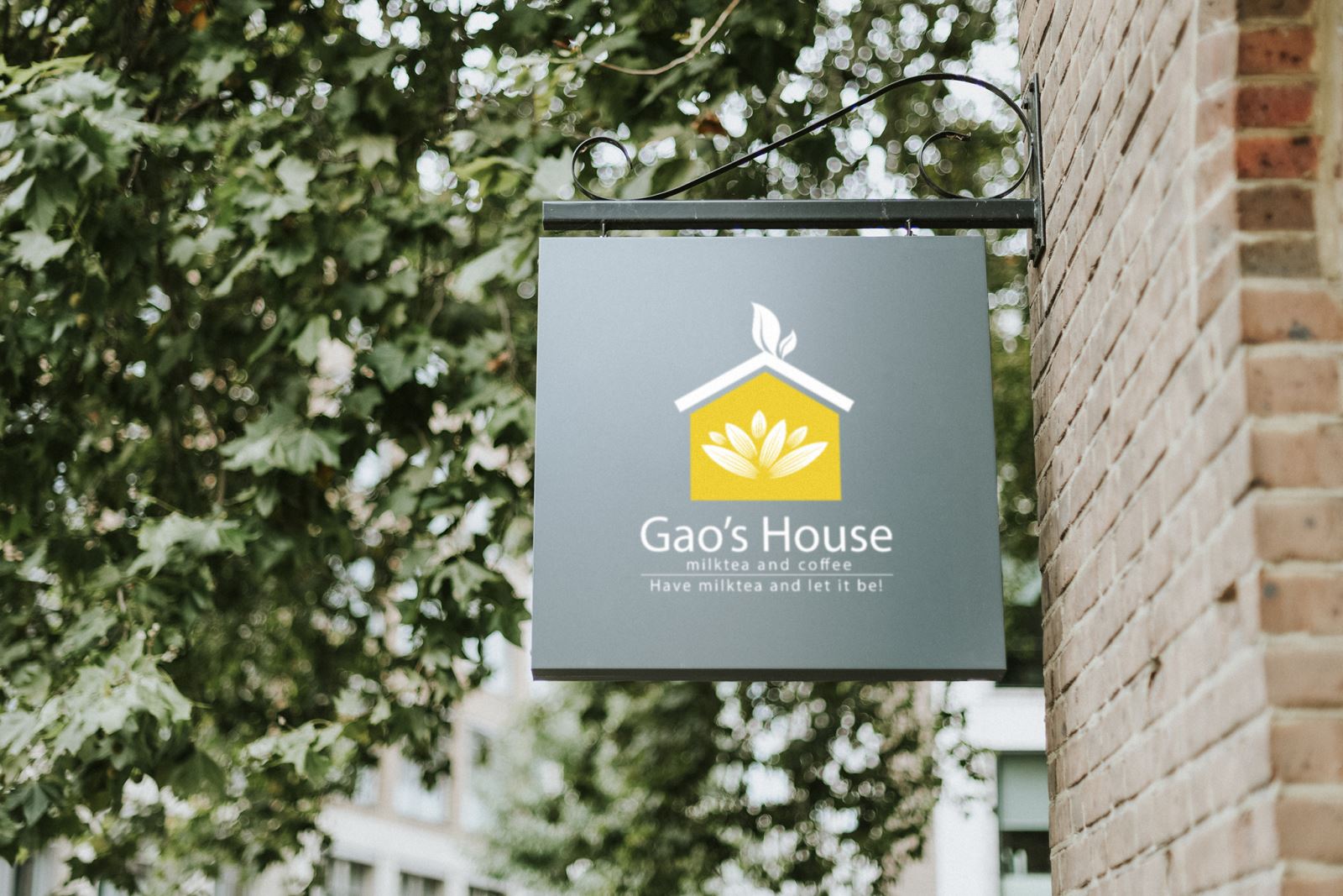 Thiết kế logo quán cafe Gao's House